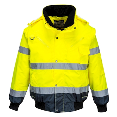 Immagine di Bomber Bicolore Hi-Vis colore Yellow/Navy taglia XXXXXL