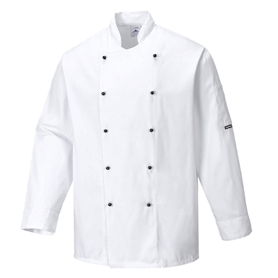 Immagine di Giacca Chef Somerset colore bianco taglia S