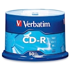 Immagine di CD-R scrivibili VERBATIM spindle 50 700 mb 80 min 52x
