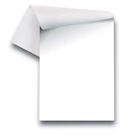 Immagine di Blocco per lavagna magnetica cm 68x96,5 colore bianco - 25 fogli