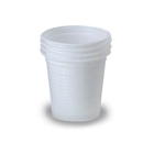 Immagine di Bicchiere di plastica bianca da caffè ml 80