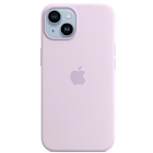 Immagine di Custodia APPLE MagSafe in silicone per iPhone 14 colore lilla