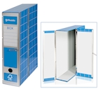Immagine di Scatola archivio in cartone rivestito RESISTO BOX 1 cm 29,5x37,5 dorso cm 9