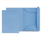 Immagine di Cartella in manilla 3 lembi cm 25x33 blu g 180