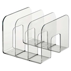 Immagine di Porta catalogo TREND a 3 scomparti trasparente