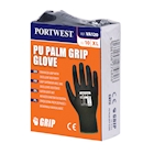Immagine di Guanto spalmato PU per distributori automatici PORTWEST colore nero taglia XL
