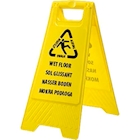 Immagine di Segnale avvertimento pavimento bagnato colore giallo