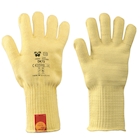 Immagine di Guanto a filo continuo a doppio strato Kevlar®/cotone NERI DK72 taglia 10 colore giallo