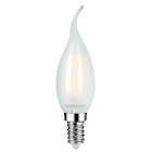 Immagine di Lampadina LED Colpo Di Vento Filament Smerigliate E14 2W 2700K 250 Lumen luce calda