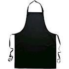 Immagine di Grembiule in cotone con bretelle colore nero