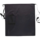 Immagine di Grembiule vita con tasca colore nero