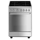 Immagine di Cucina con forno e piano cottura elettrici 70 lt 60 cm grigio SMEG CX60ISV9